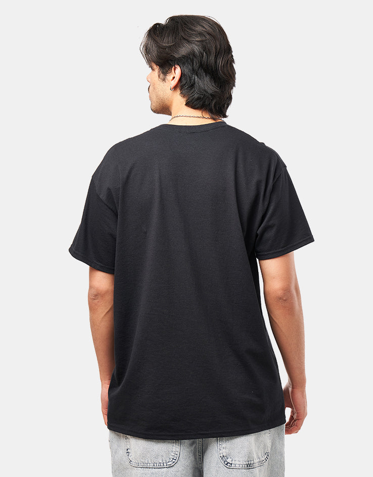 Thrasher x Toy Machine Hecho T-Shirt - Black