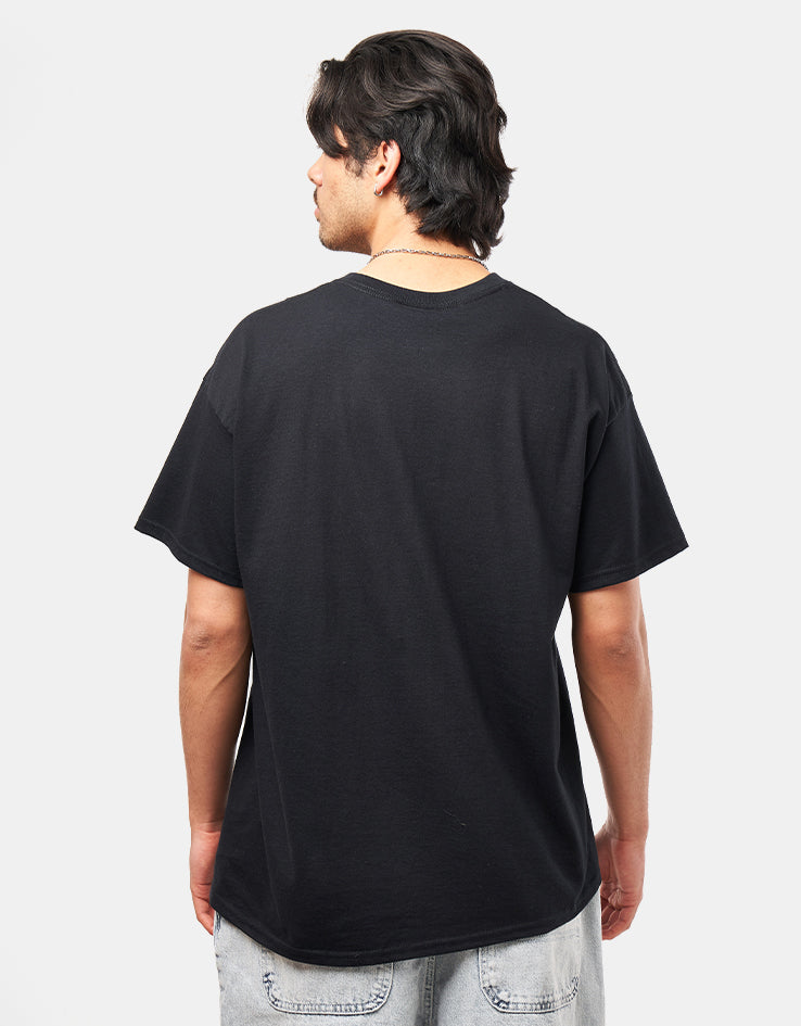 Thrasher Smile T-Shirt - Black