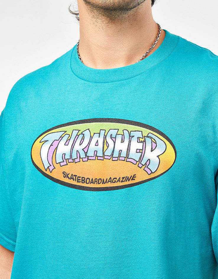 Thrasher Ninety-Five T-Shirt - Jade Dome