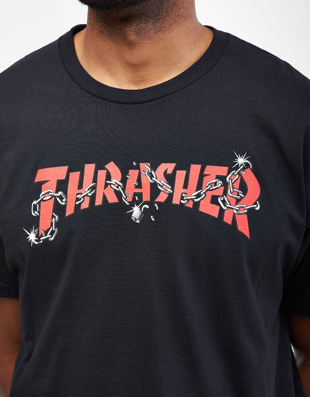 Thrasher Chains T-Shirt - Black