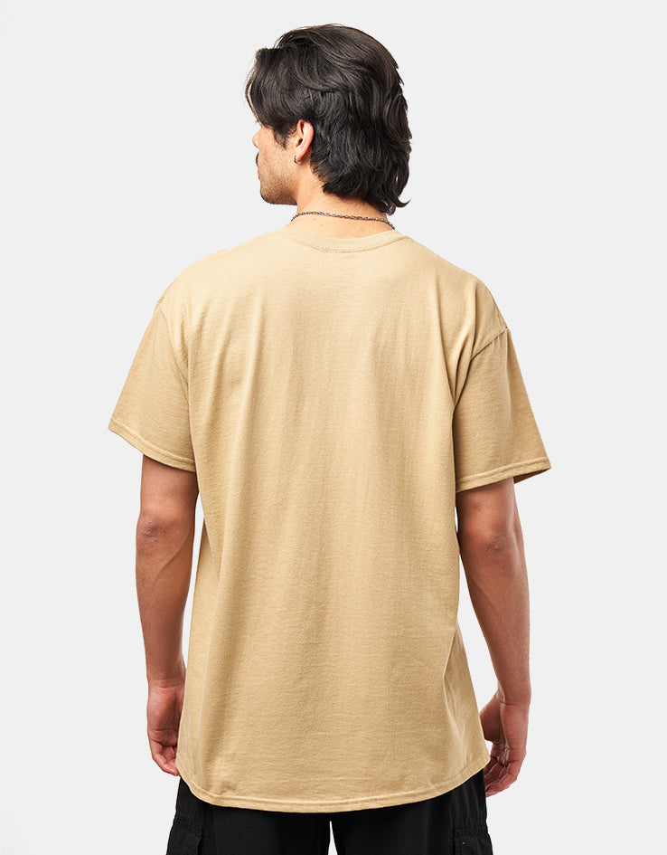 Thrasher Chains T-Shirt - Tan