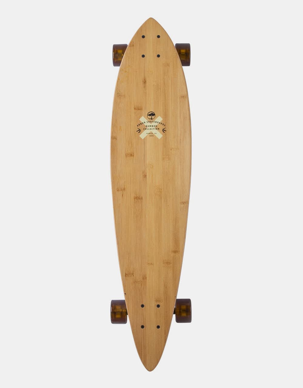 Arbor x Zoe Keller Bamboo Fish Pintail Longboard - 37" x 8.5"