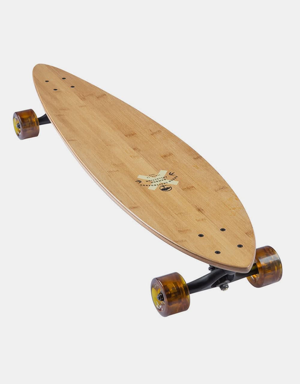 Arbor x Zoe Keller Bamboo Fish Pintail Longboard - 37" x 8.5"