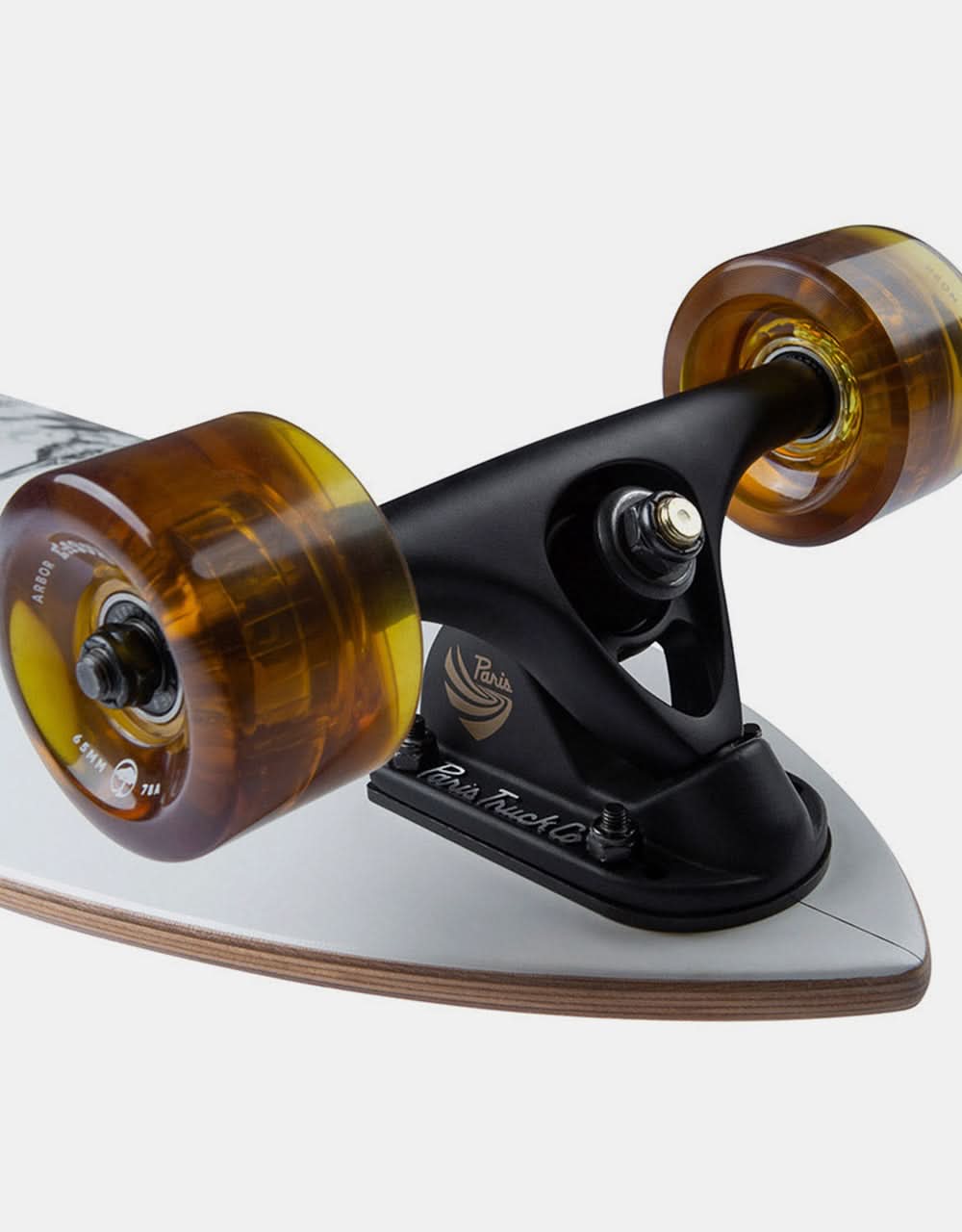 Arbor x Zoe Keller Bamboo Fish Pintail Longboard - 37" x 8.5"