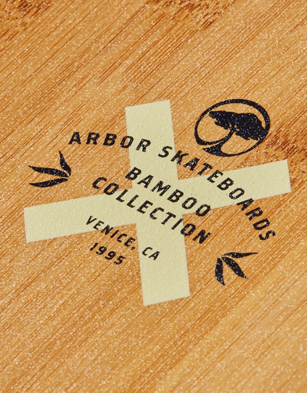 Arbor x Zoe Keller Bamboo Fish Pintail Longboard - 37" x 8.5"