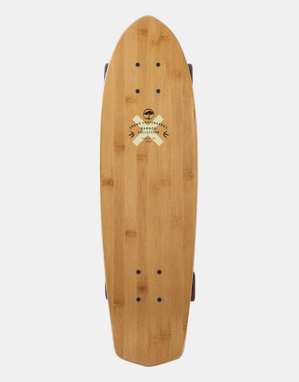 Arbor x Zoe Keller Bamboo Pocket Rocket Cruiser Skateboard - 7.75" x 27"