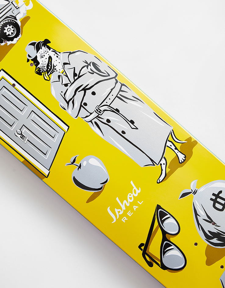 Real Ishod Revealing Skateboard Deck - 8.06"