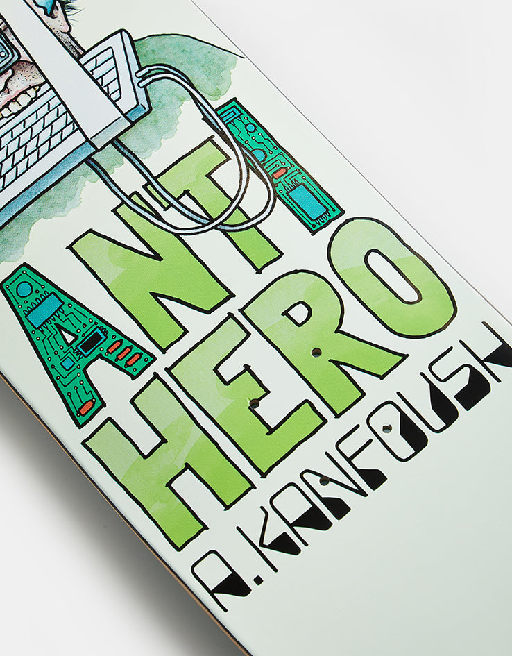 Anti Hero Kanfoush Anti-Intelligence Skateboard Deck - 8.4"