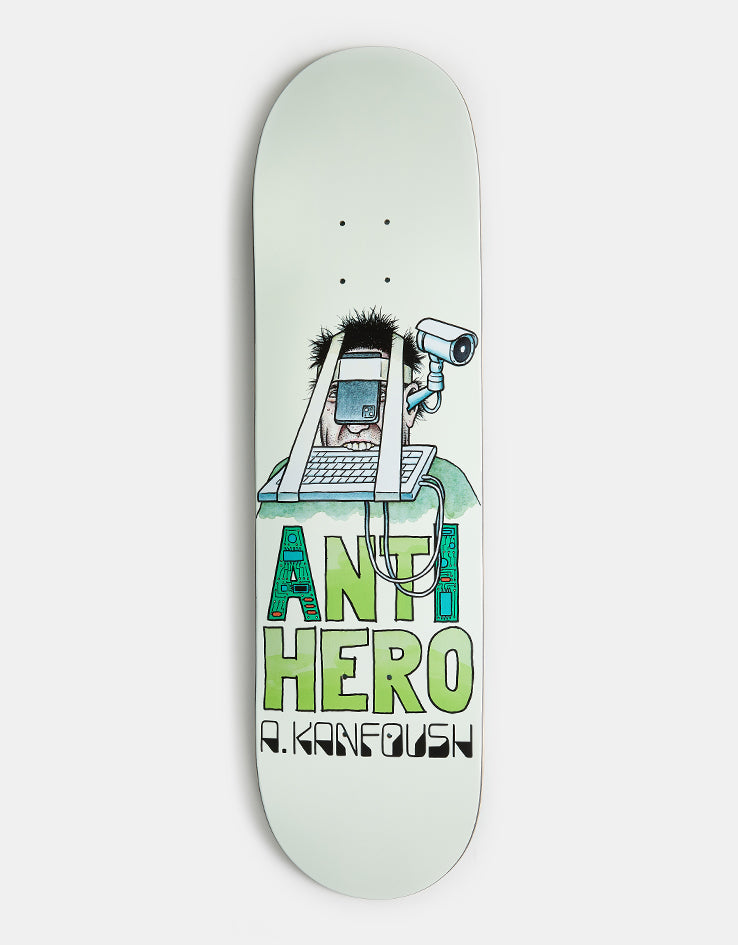 Anti Hero Kanfoush Anti-Intelligence Skateboard Deck - 8.4"
