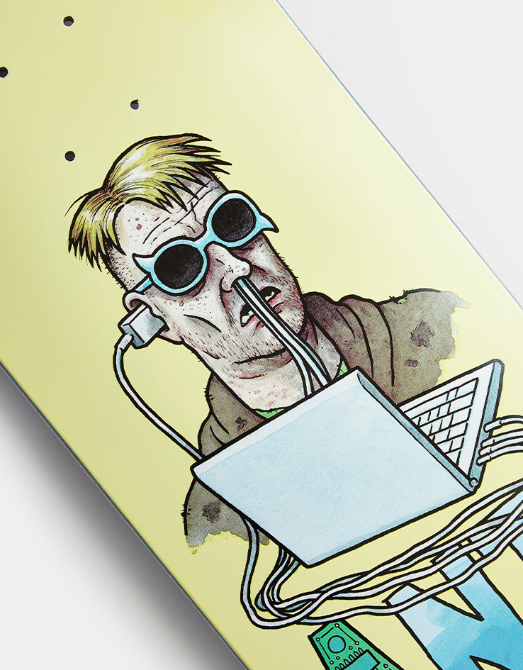 Anti Hero Doobie Anti-Intelligence Skateboard Deck - 8.75"