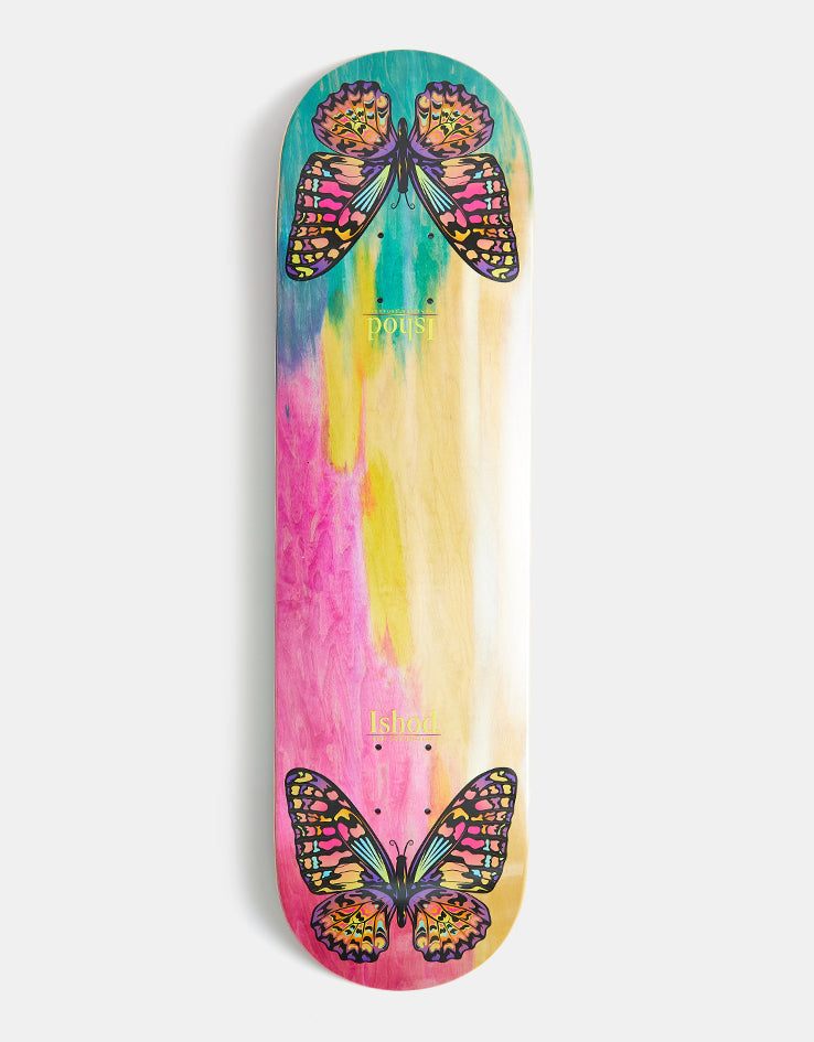 Real Ishod Rainbow Monarch 'TWIN TAIL' Skateboard Deck - 8.25"