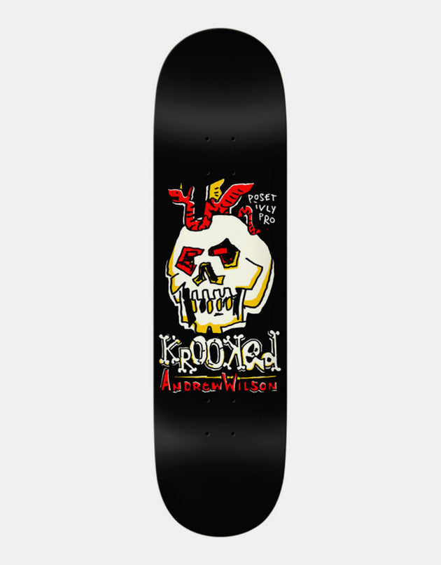 Krooked Wilson Positively Pro Skateboard Deck - 8.5"