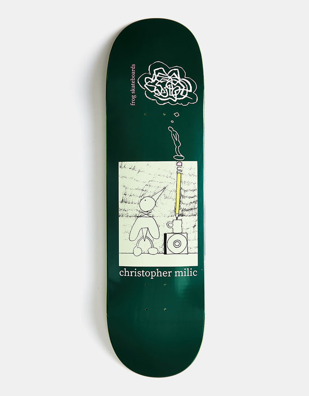 Frog Milic Creative Block Skateboard Deck - 8.6"