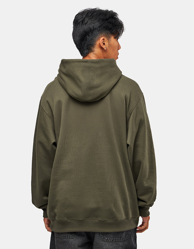 Nike SB Essential Logo Pullover Hoodie - Sequoia/White