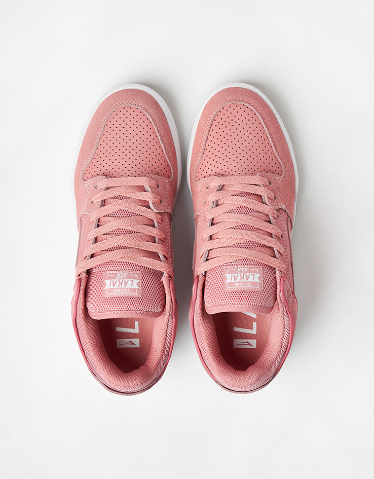 Lakai Telford Low Skate Shoes - Rose Suede