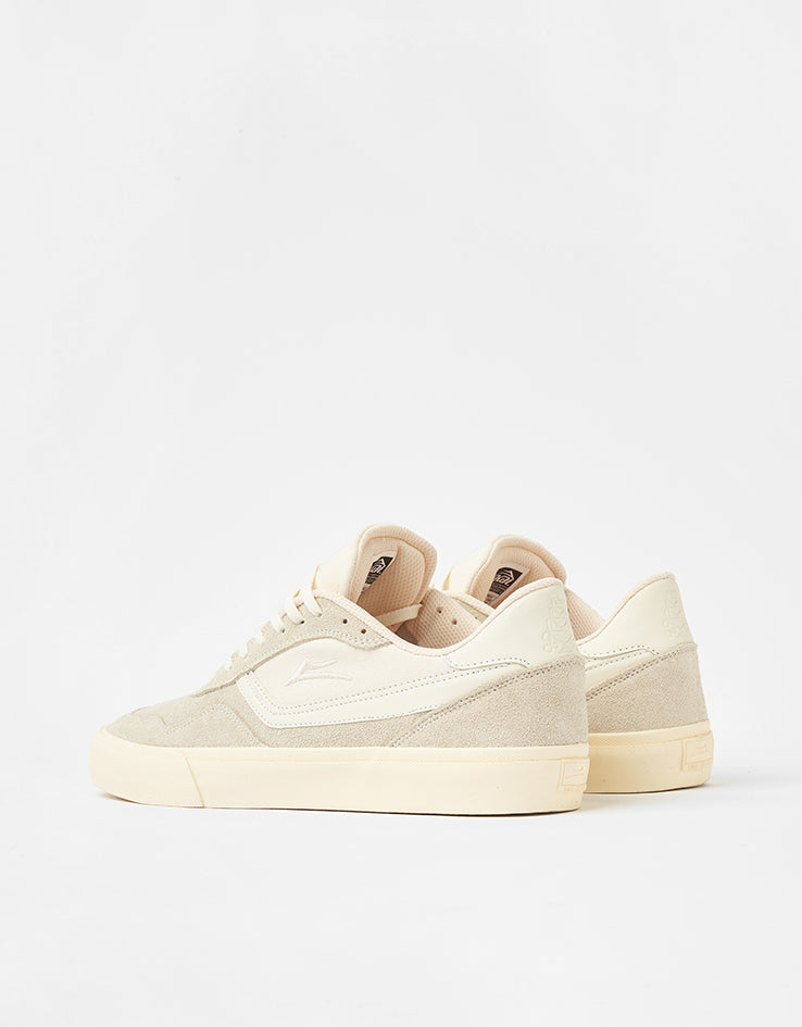Lakai Terrace Vulc Skate Shoes - Cream Suede