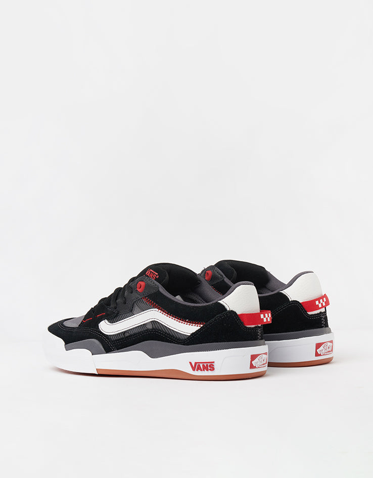 Vans Skate 2 Wayvee Shoes - Black/White/Red
