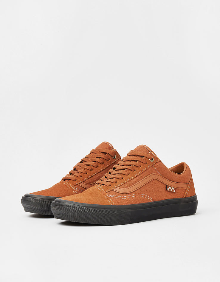 Vans Skate Old Skool Shoes - Sienna/Chocolate