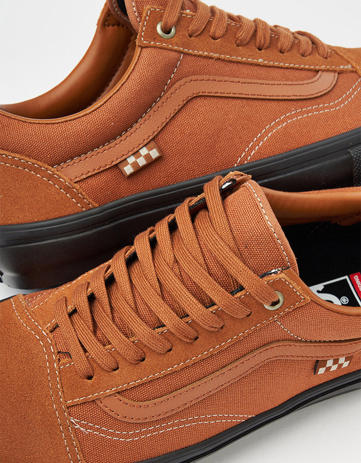 Vans Skate Old Skool Shoes - Sienna/Chocolate