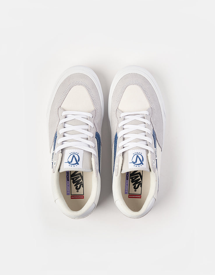 Vans Skate Rowan Shoes - Grey/Navy