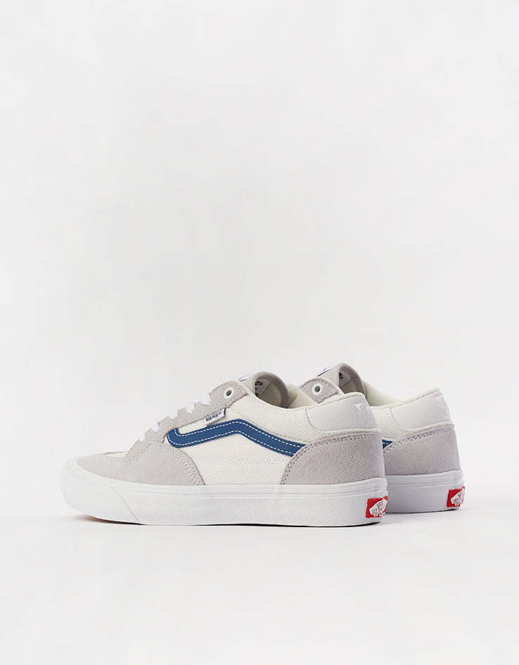 Vans Skate Rowan Shoes - Grey/Navy