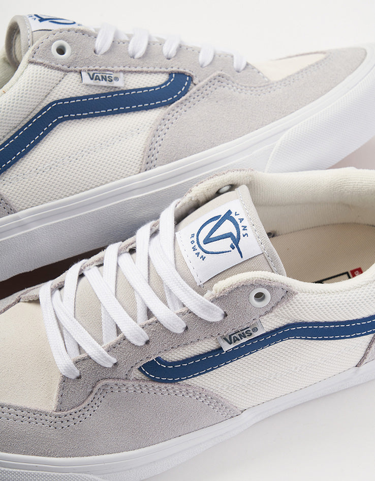 Vans Skate Rowan Shoes - Grey/Navy