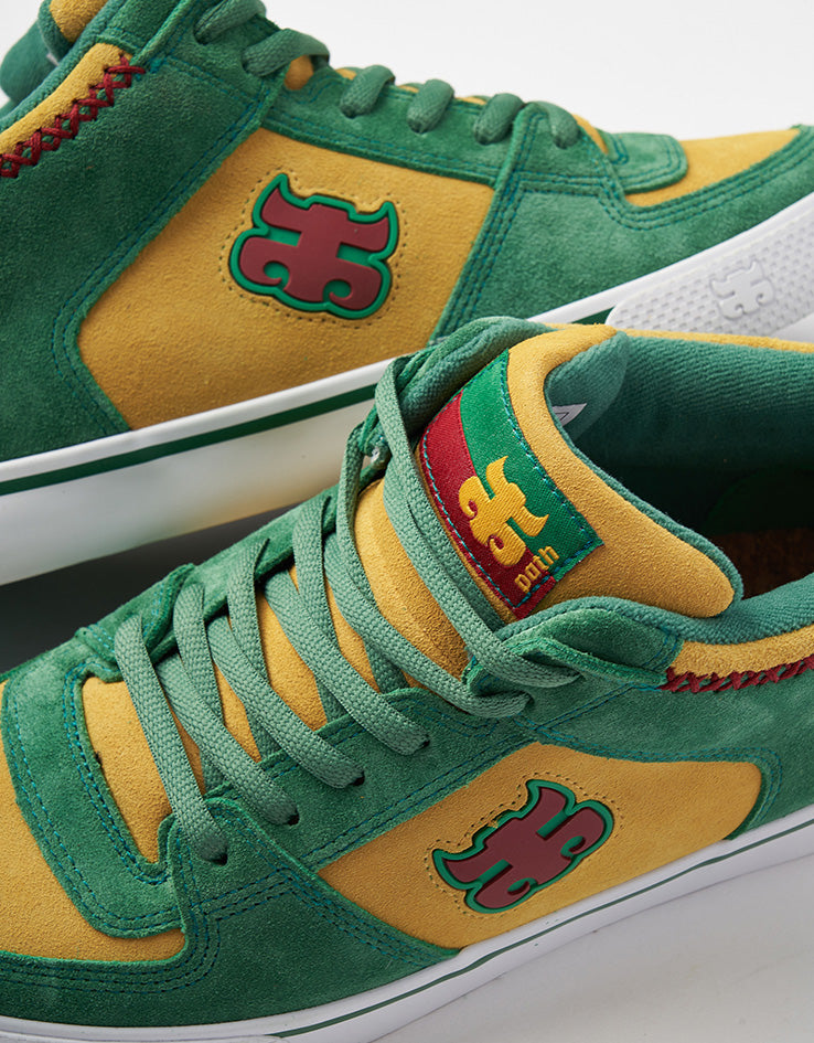 IPATH Reed Mid Skate Shoes - Rasta Suede