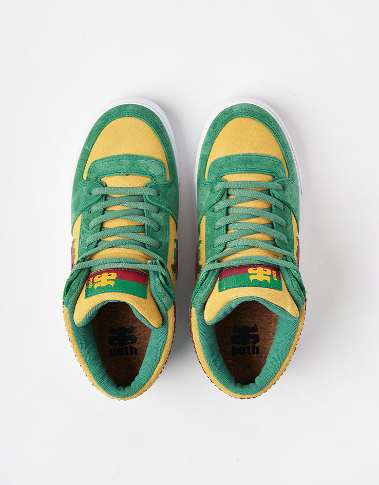 IPATH Reed Mid Skate Shoes - Rasta Suede