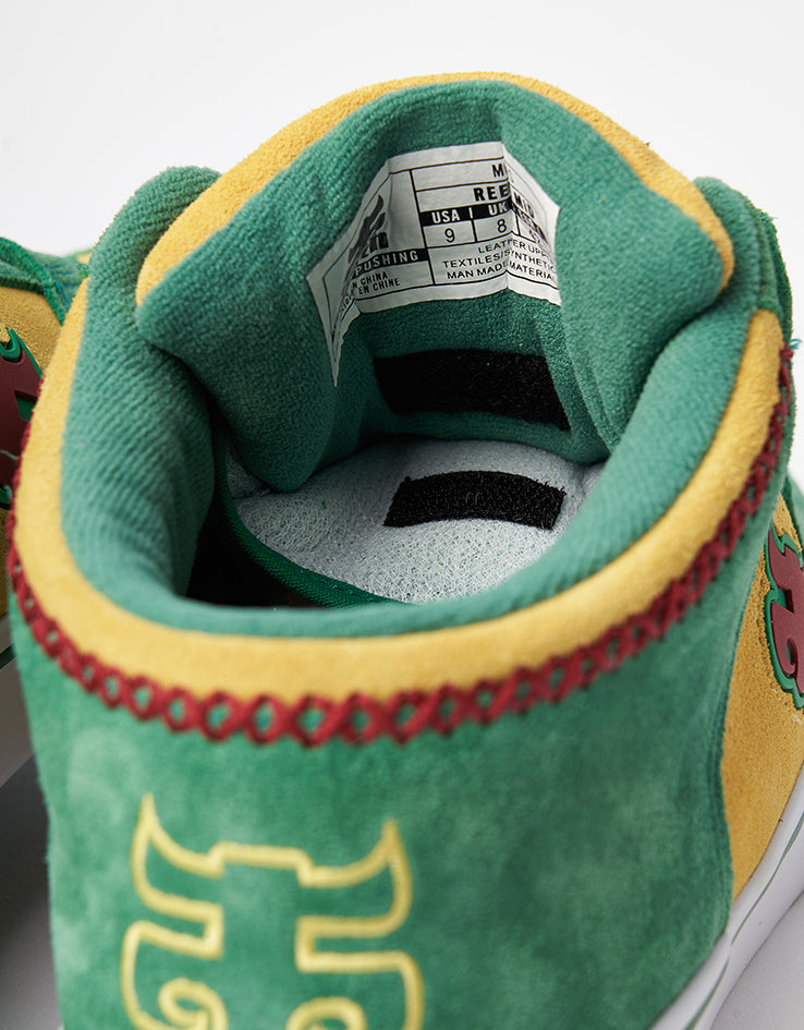 IPATH Reed Mid Skate Shoes - Rasta Suede