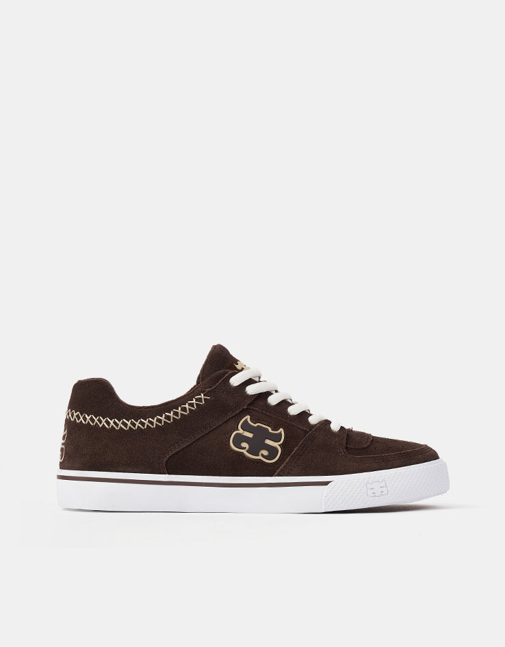 IPATH Reed Low Skate Shoes - Brown Suede