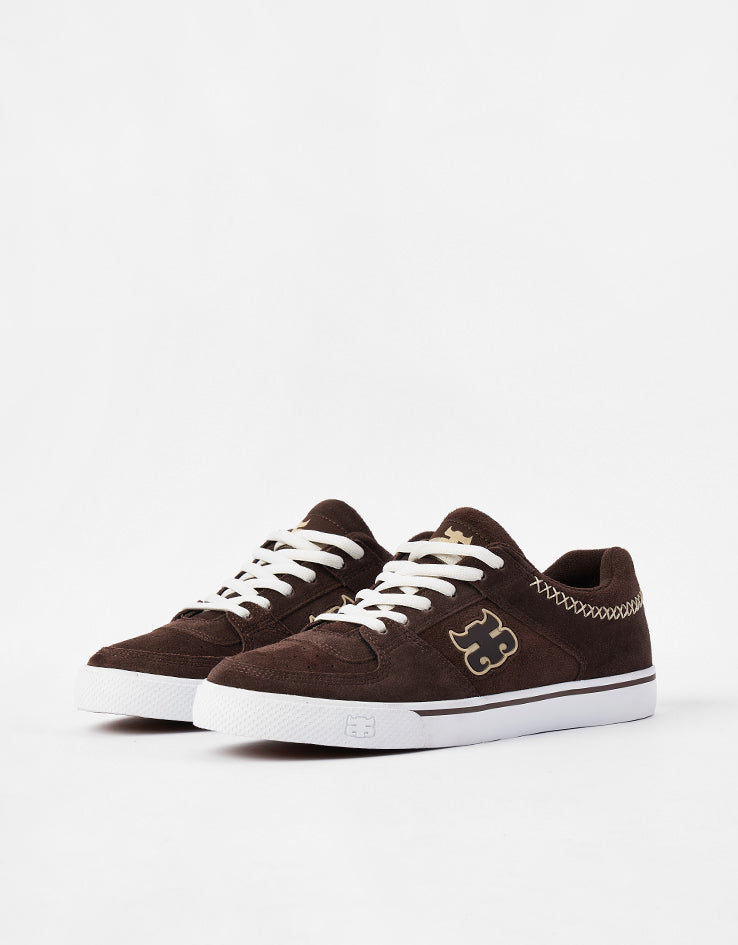 IPATH Reed Low Skate Shoes - Brown Suede