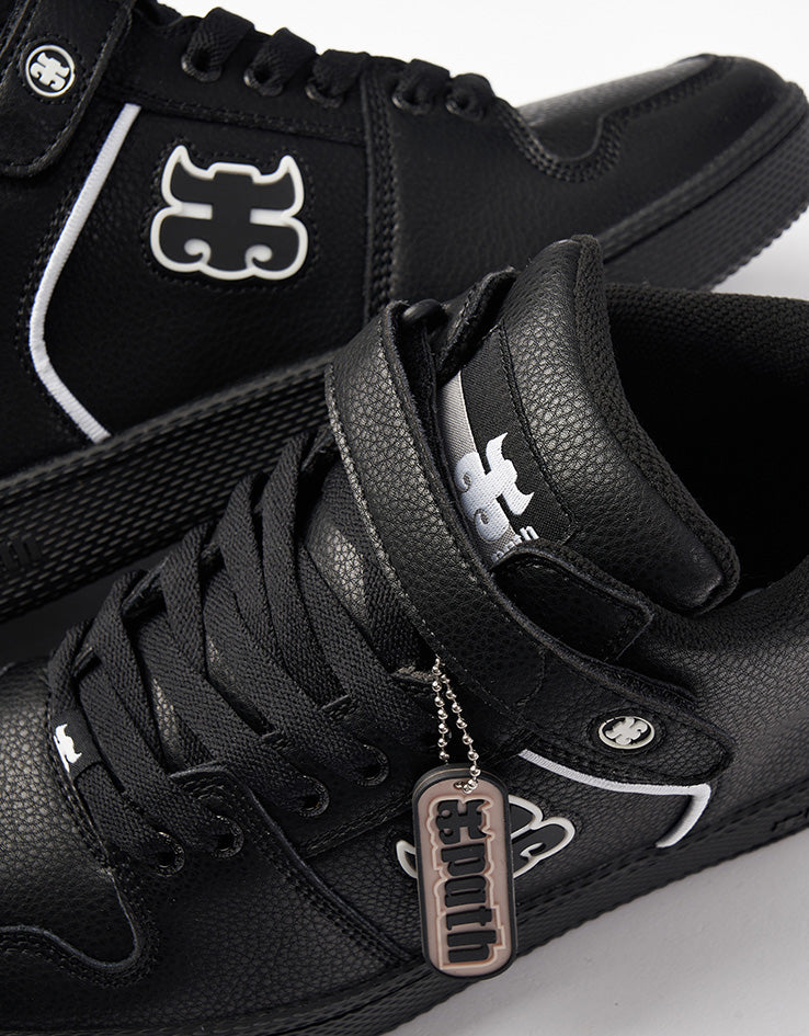 IPATH Grasshopper Skate Shoes - Black Leather