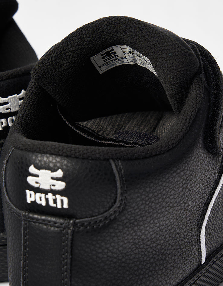 IPATH Grasshopper Skate Shoes - Black Leather