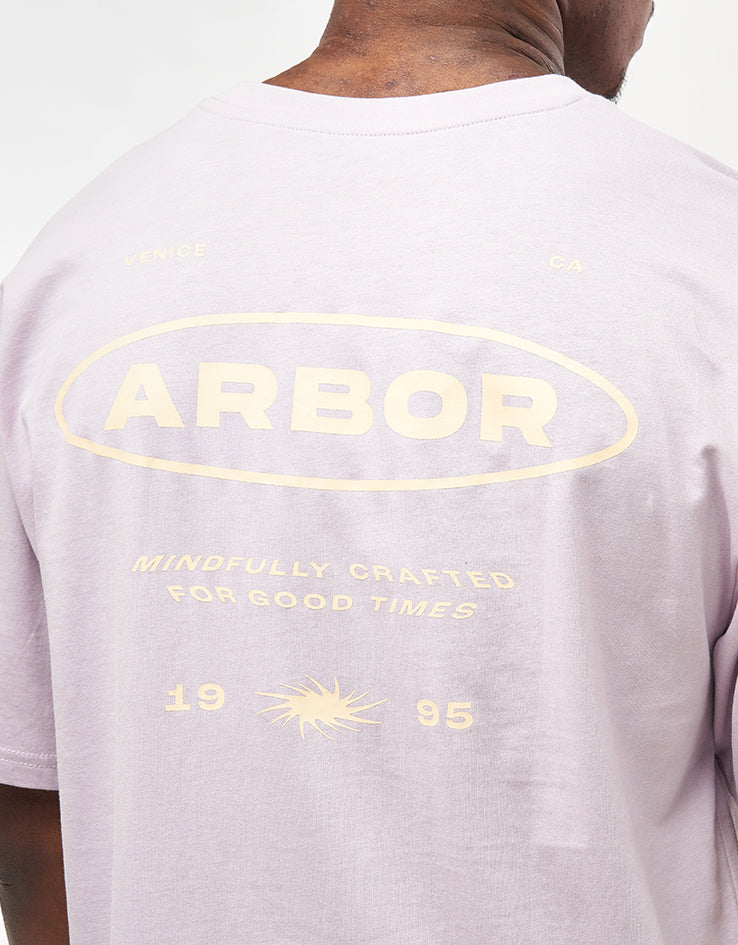 Arbor Craft Organic T-Shirt - Faded Purple