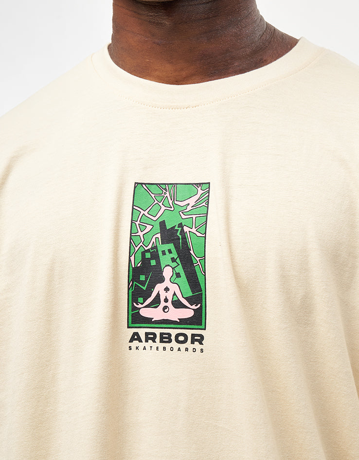 Arbor Chaos Organic T-Shirt - Sand