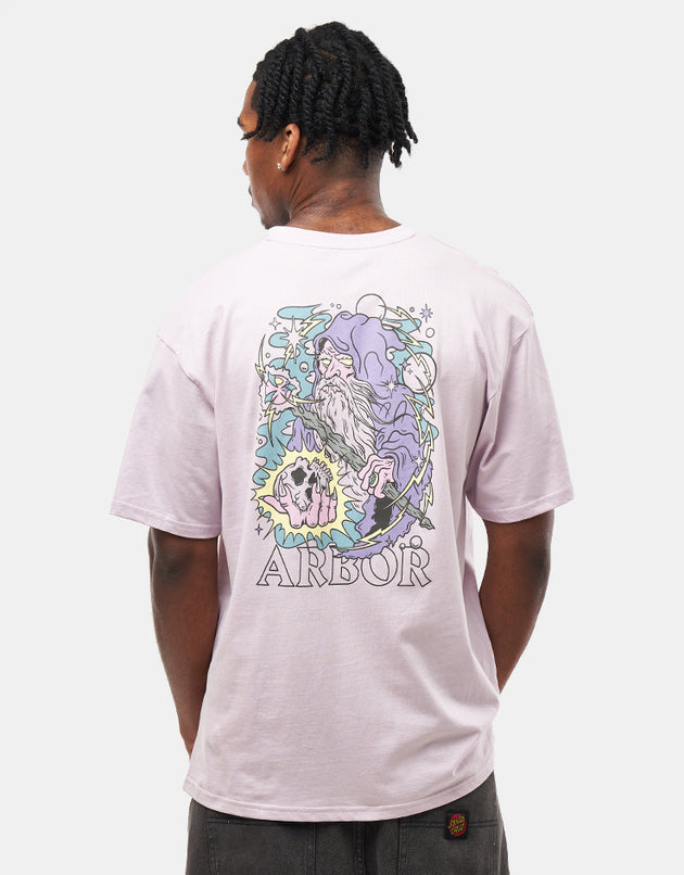 Arbor Wizard Organic T-Shirt - Faded Purple