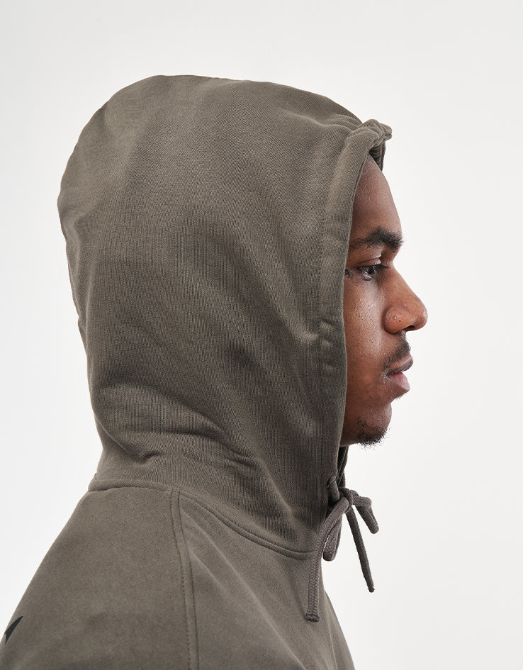 Arbor Reverb Organic Pullover Hood - Faded Black