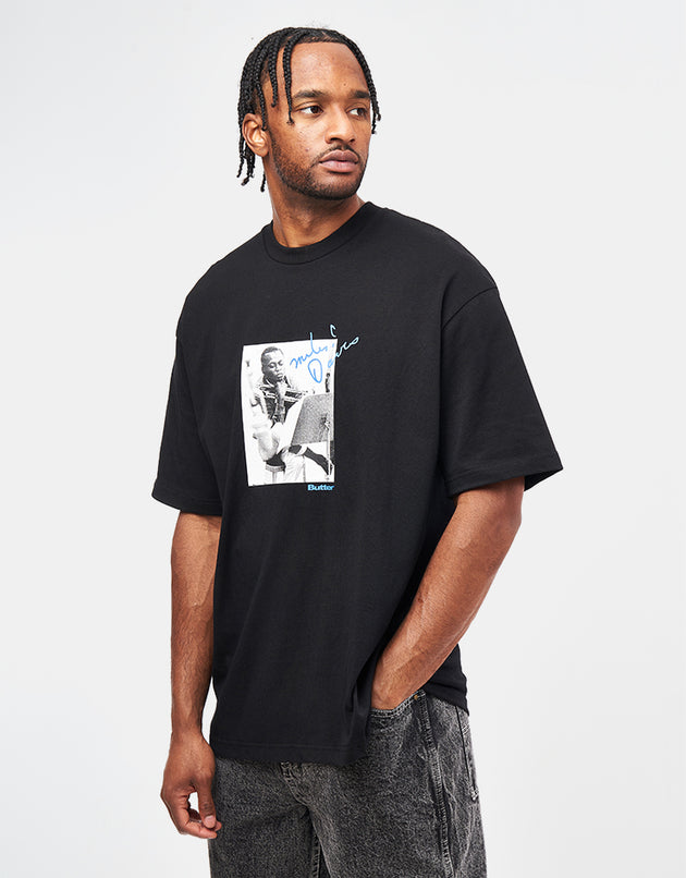 Butter Goods x Miles Davis Kind Of Blue T-Shirt - Black