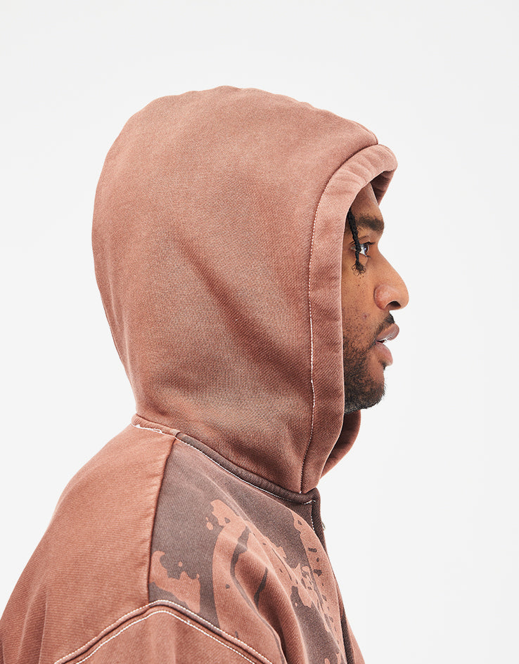 Butter Goods x Miles Davis Thanks Zip-Thru Hoodie - Brown