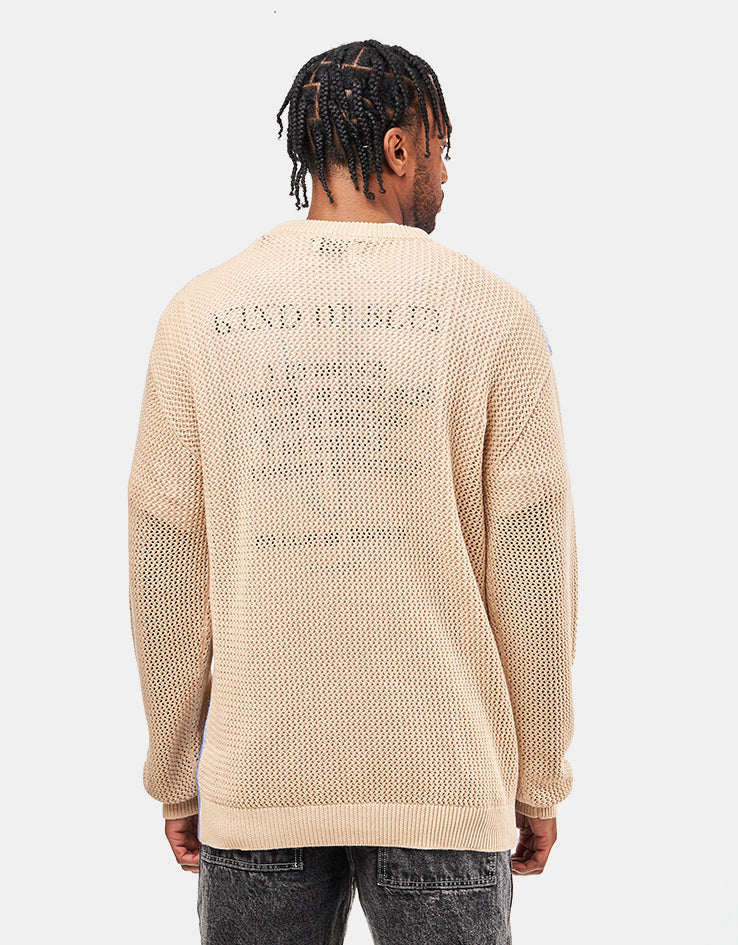 Butter Goods x Miles Davis Miles Knit Sweater - Cream