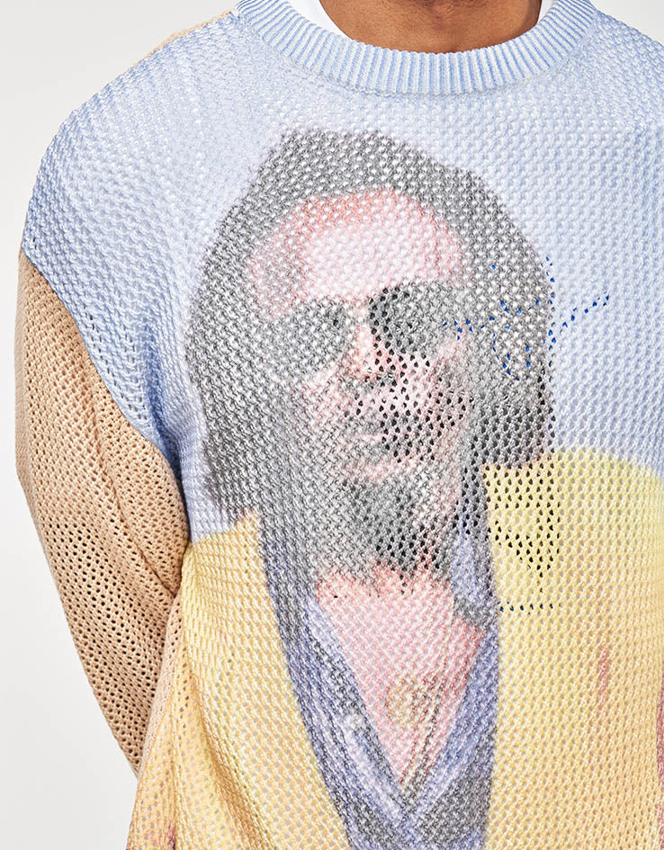 Butter Goods x Miles Davis Miles Knit Sweater - Cream