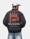 Butter Goods x Miles Davis Miles Bomber Jacket - Black