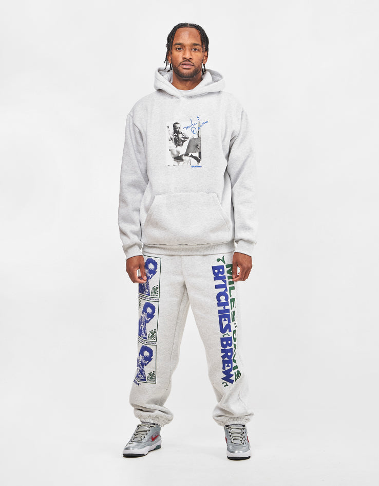 Butter Goods x Miles Davis Bitches Brew Sweatpants - Ash