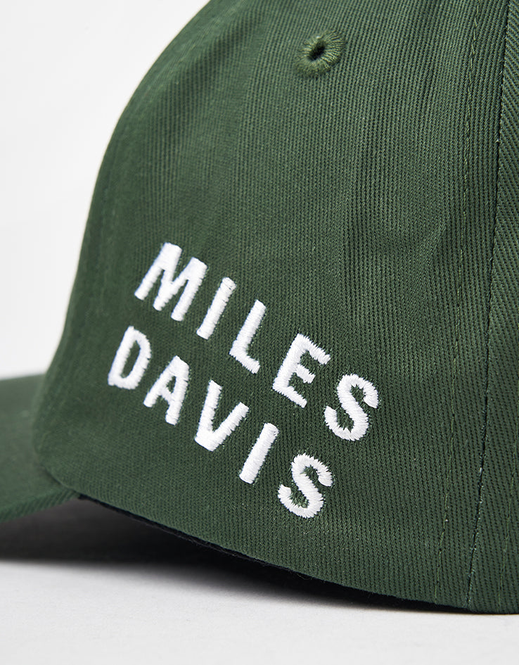Butter Goods x Miles Davis Doo-Bop 5 Panel Cap - Forest