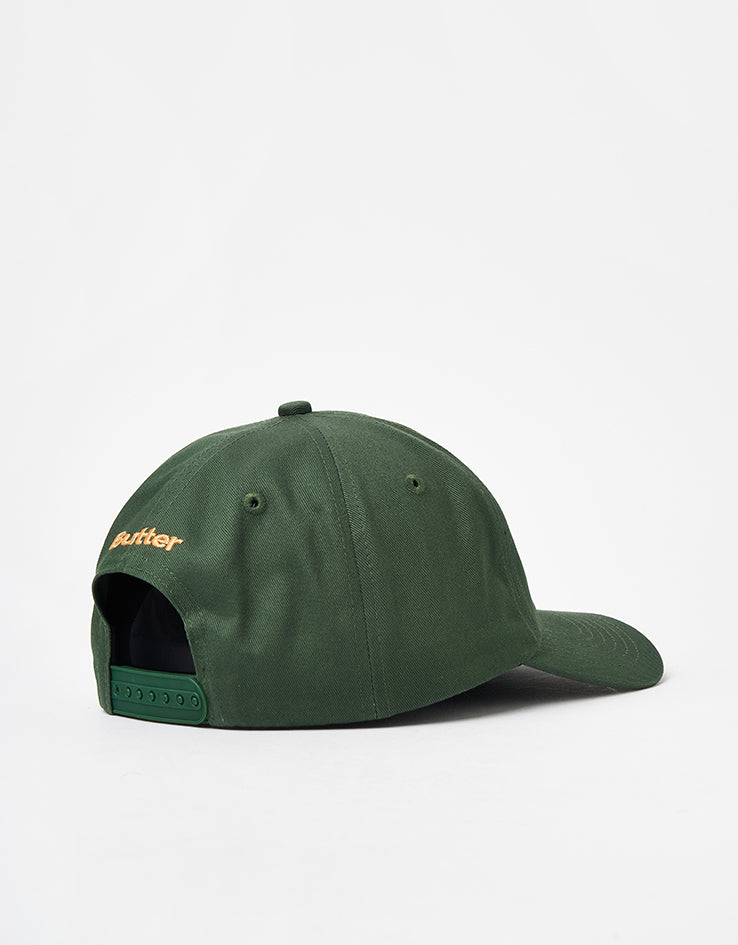 Butter Goods x Miles Davis Doo-Bop 5 Panel Cap - Forest
