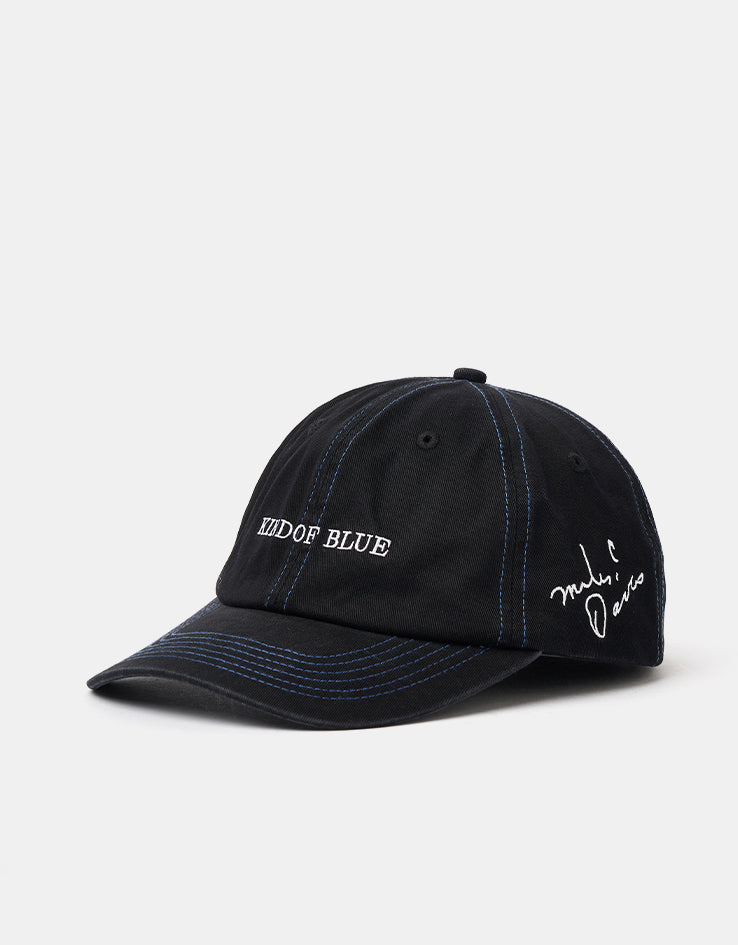 Butter Goods x Miles Davis Kind Of Blue 6 Panel Cap - Black
