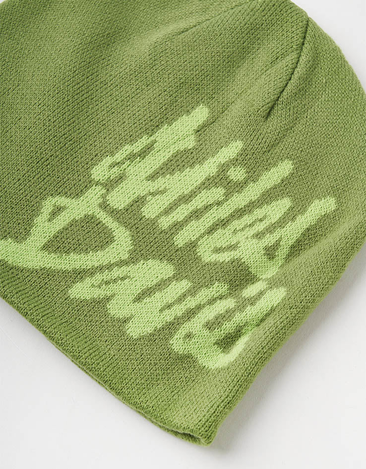 Butter Goods x Miles Davis Miles Skully Beanie - Moss