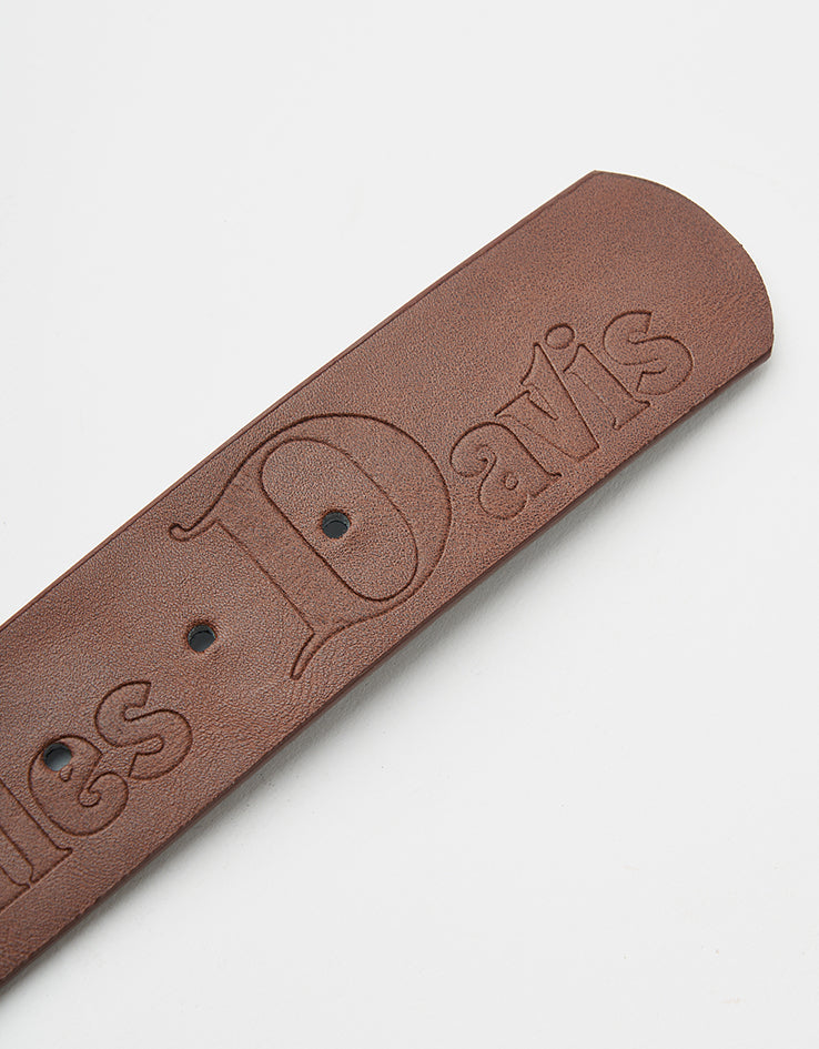 Butter Goods x Miles Davis Miles Studded Belt - Brown