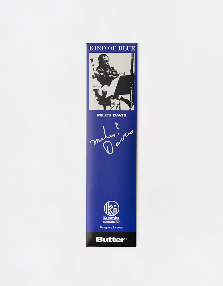 Butter Goods x Miles Davis Kind Of Blue Kuumba Incense - Kind Of Blue