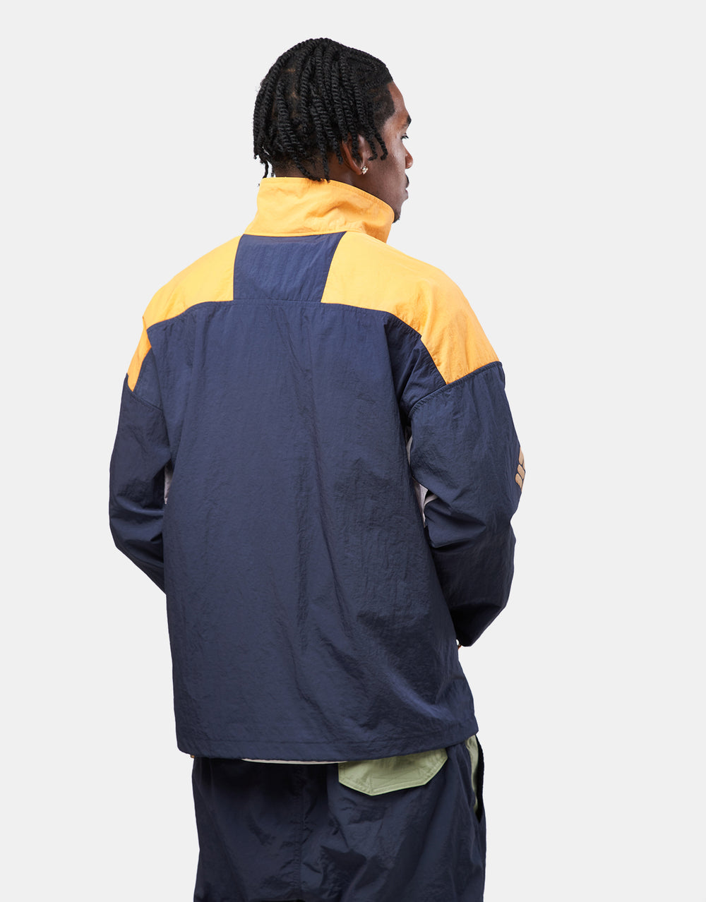 Columbia Riptide™ II Retro Windbreaker Anorak - Nocturnal/Summer Orange